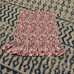 Floral Pink almost famous Skirt